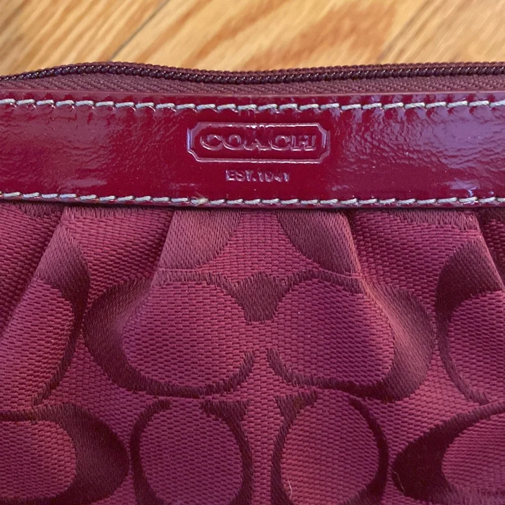 Authentic Coach Wristlet - Picture 3 of 6